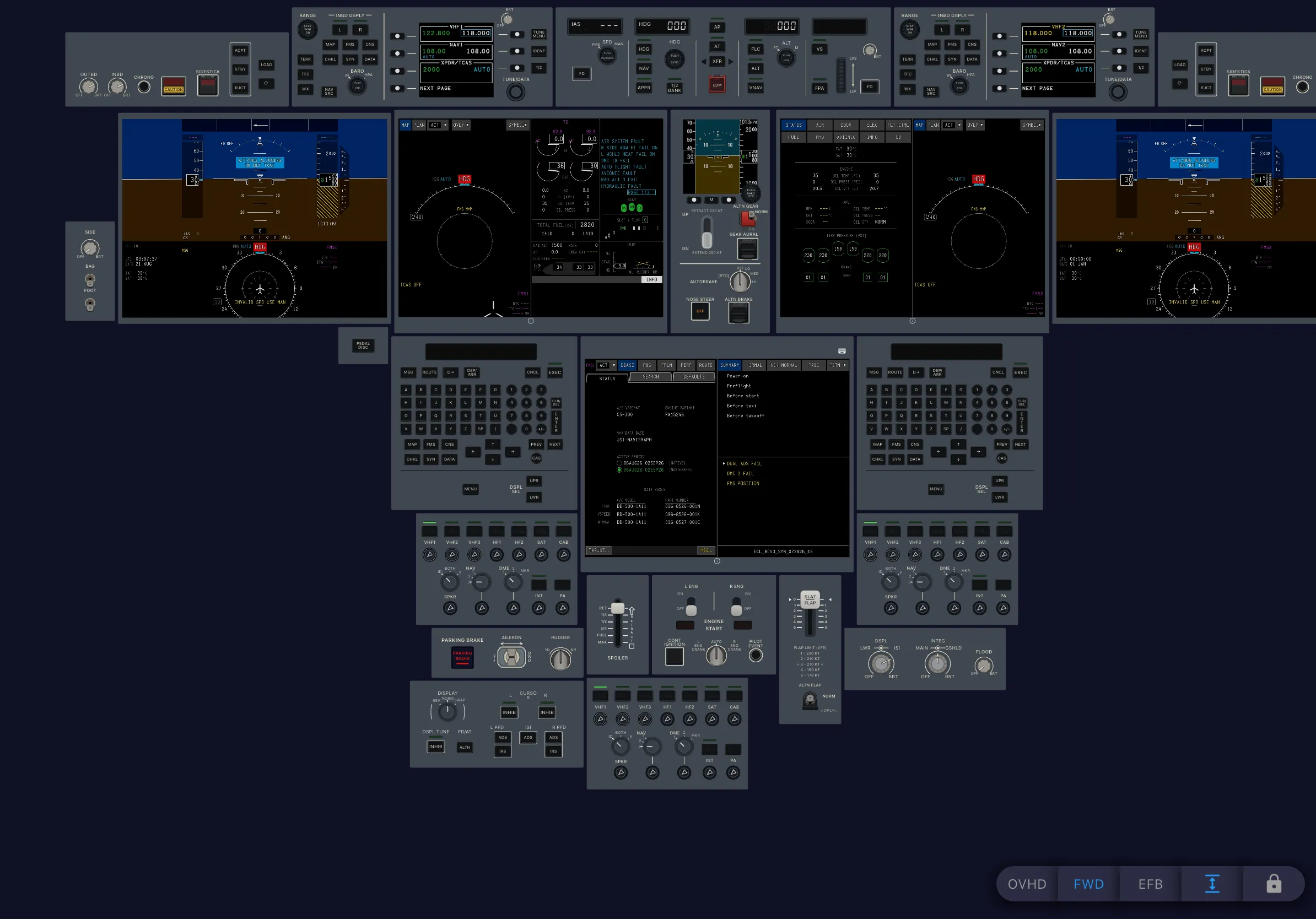 SimFly Pad A220 Premium Panel screenshot 2