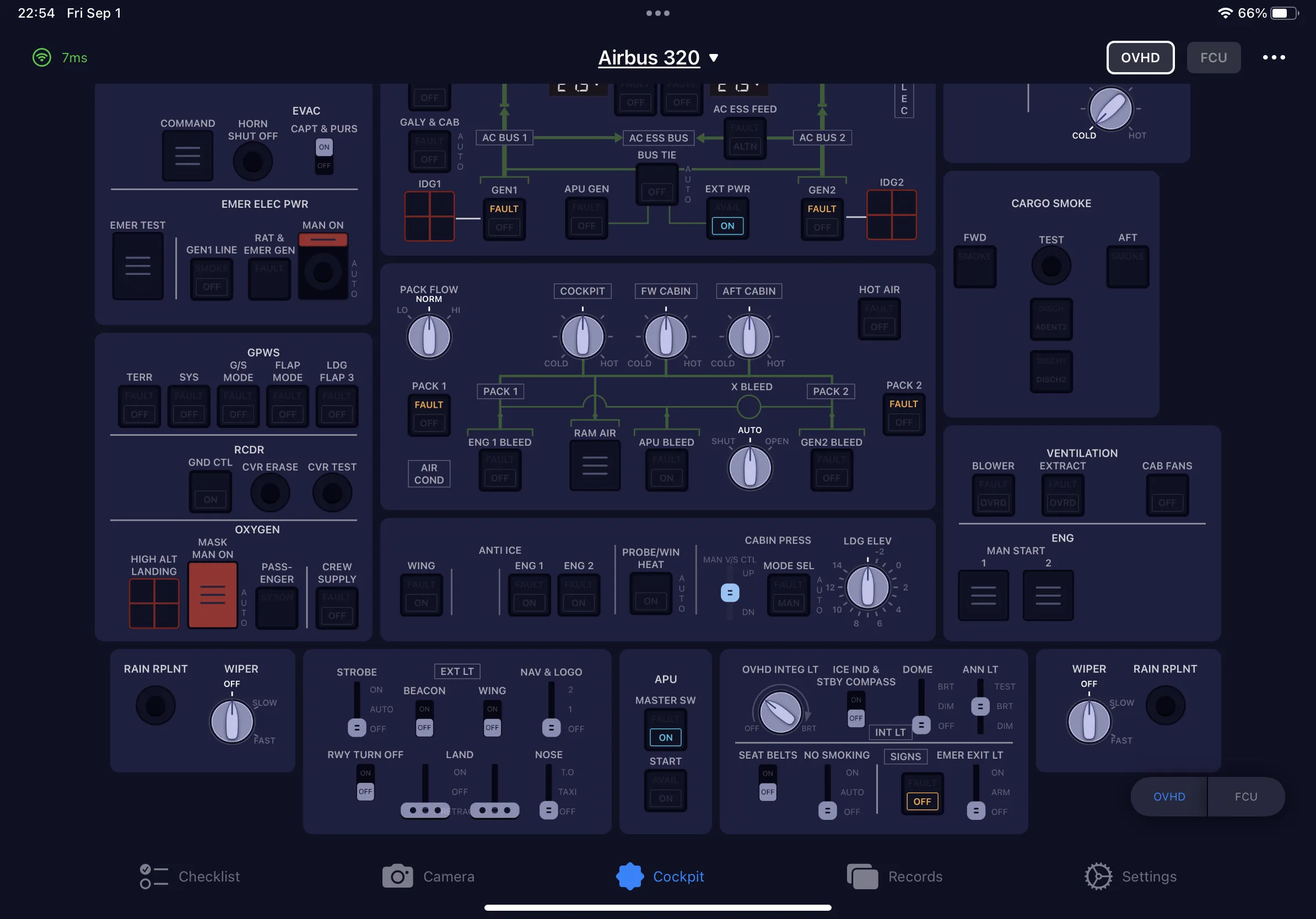 Fenix A320 with SimFly Pad — screenshot 2