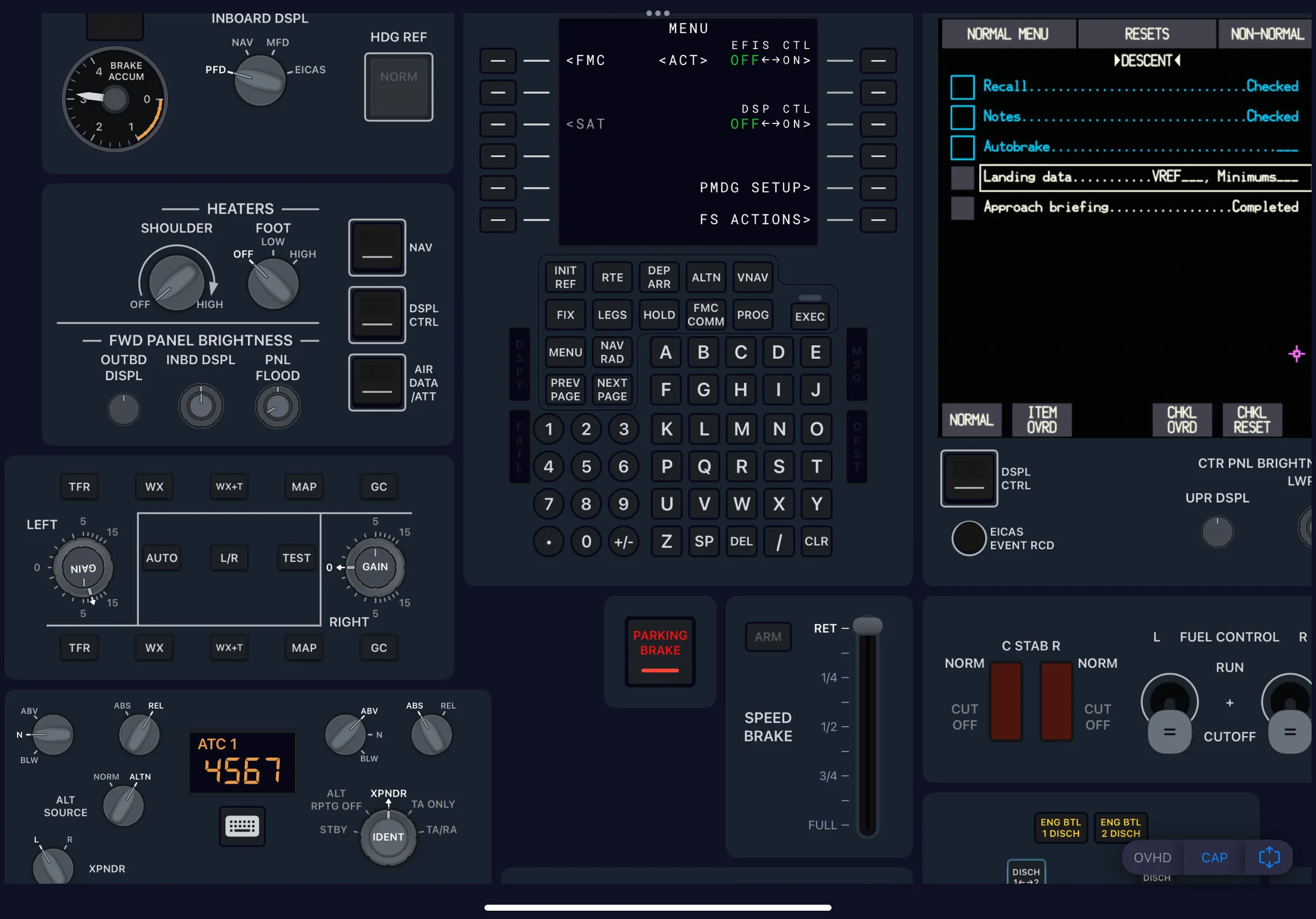 SimFly Pad B777 Premium Panel screenshot 3