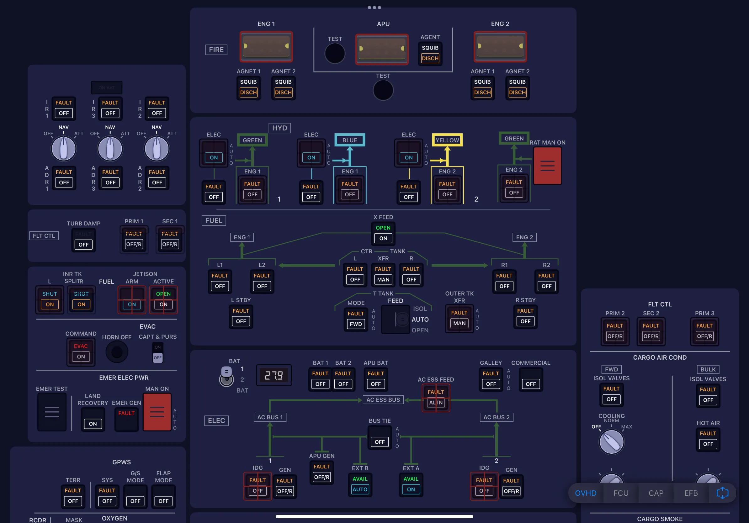 SimFly Pad A330 Premium Panel screenshot 3