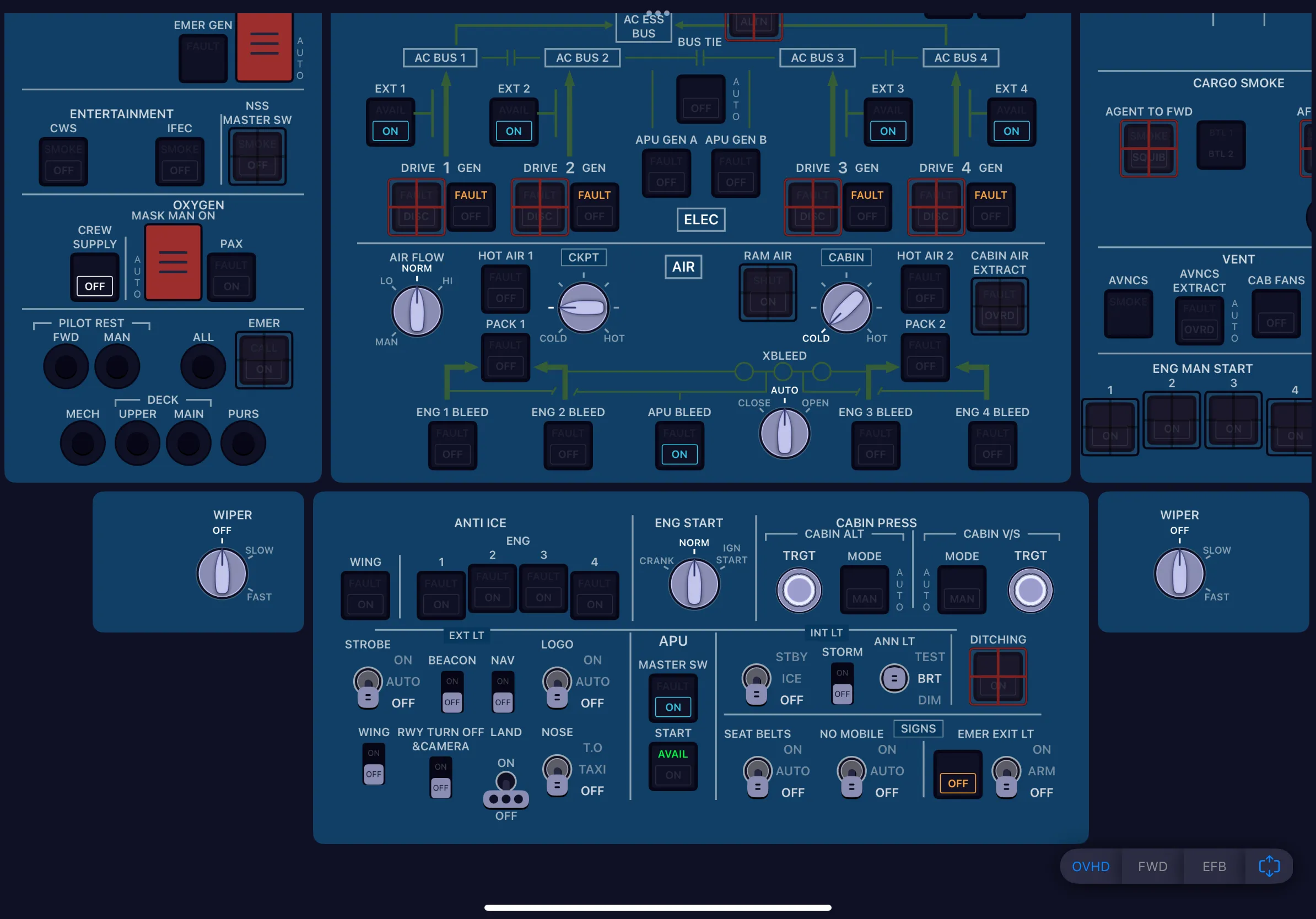 SimFly Pad A380 Premium Panel screenshot 3