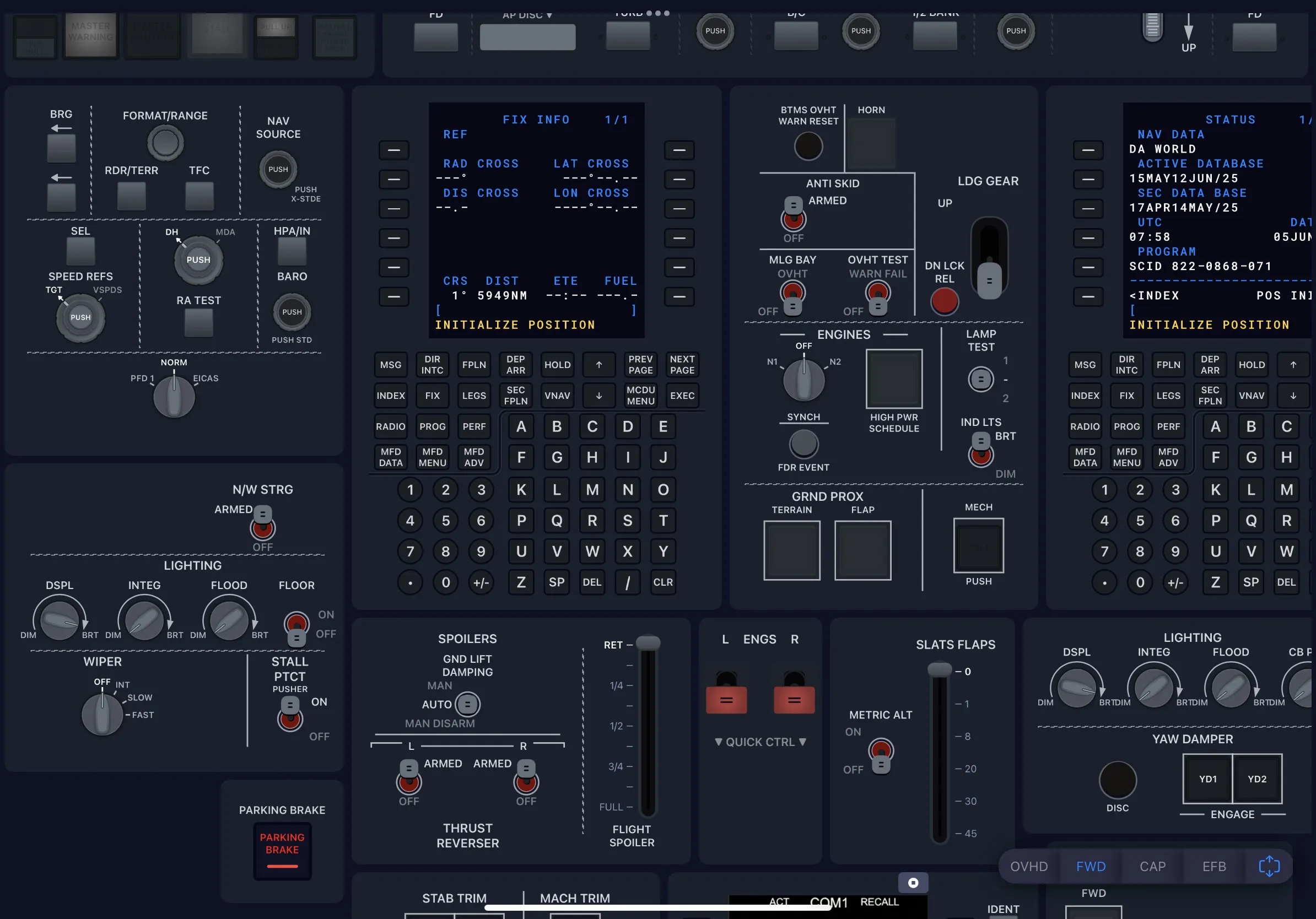 SimFly Pad CRJ Premium Panel screenshot 3