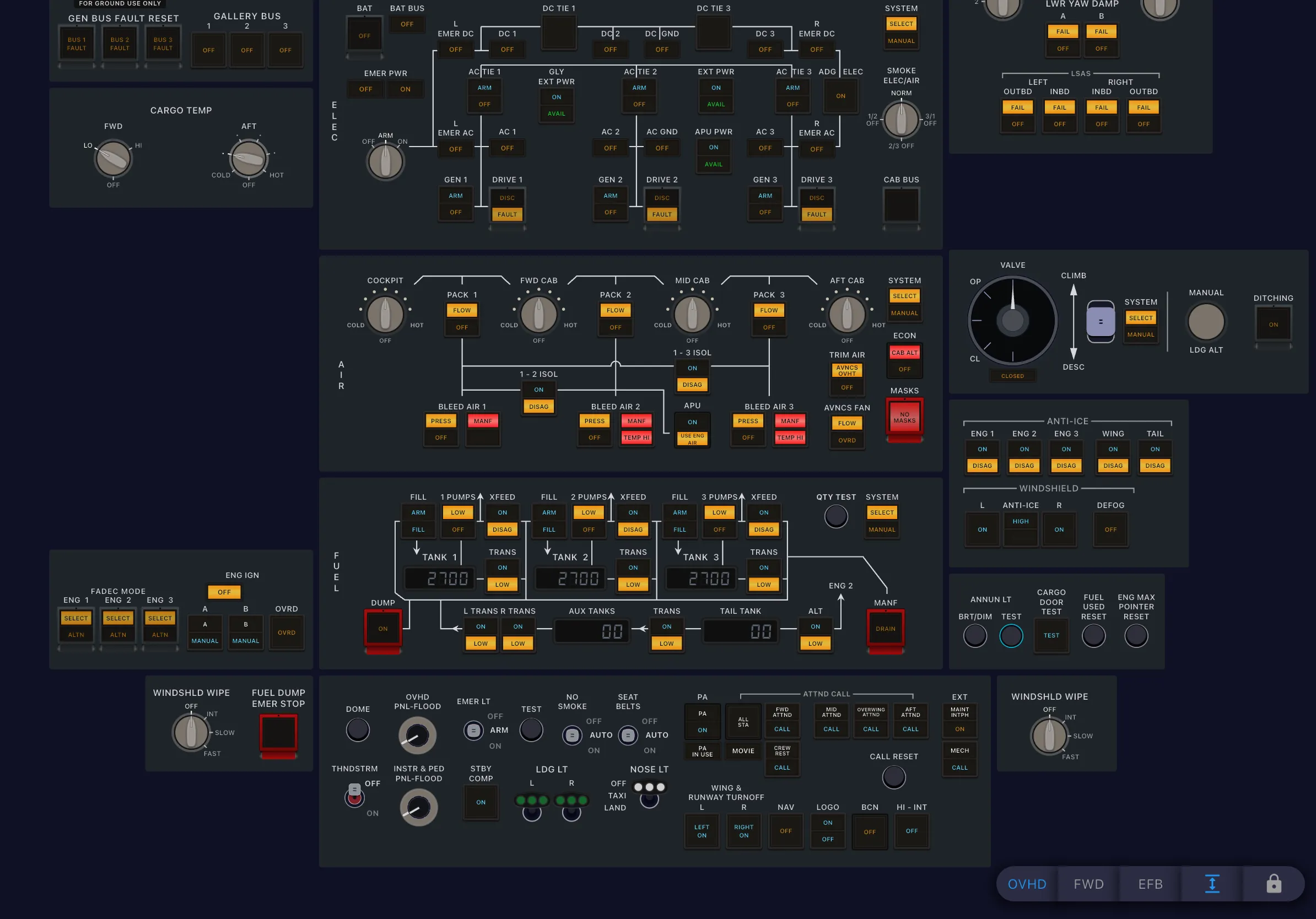 SimFly Pad MD11 Premium Panel screenshot 3