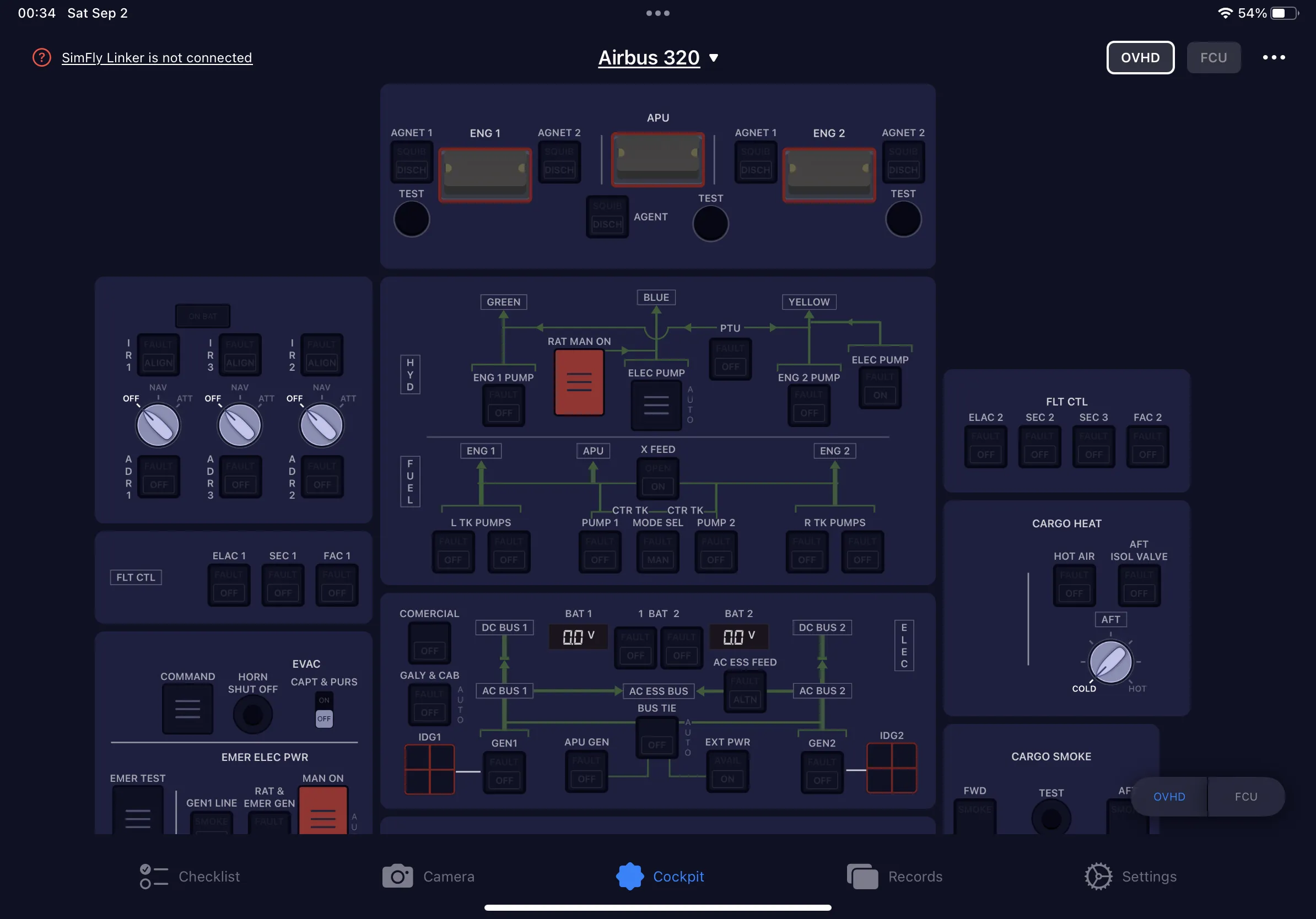 Fenix A320 with SimFly Pad — screenshot 3