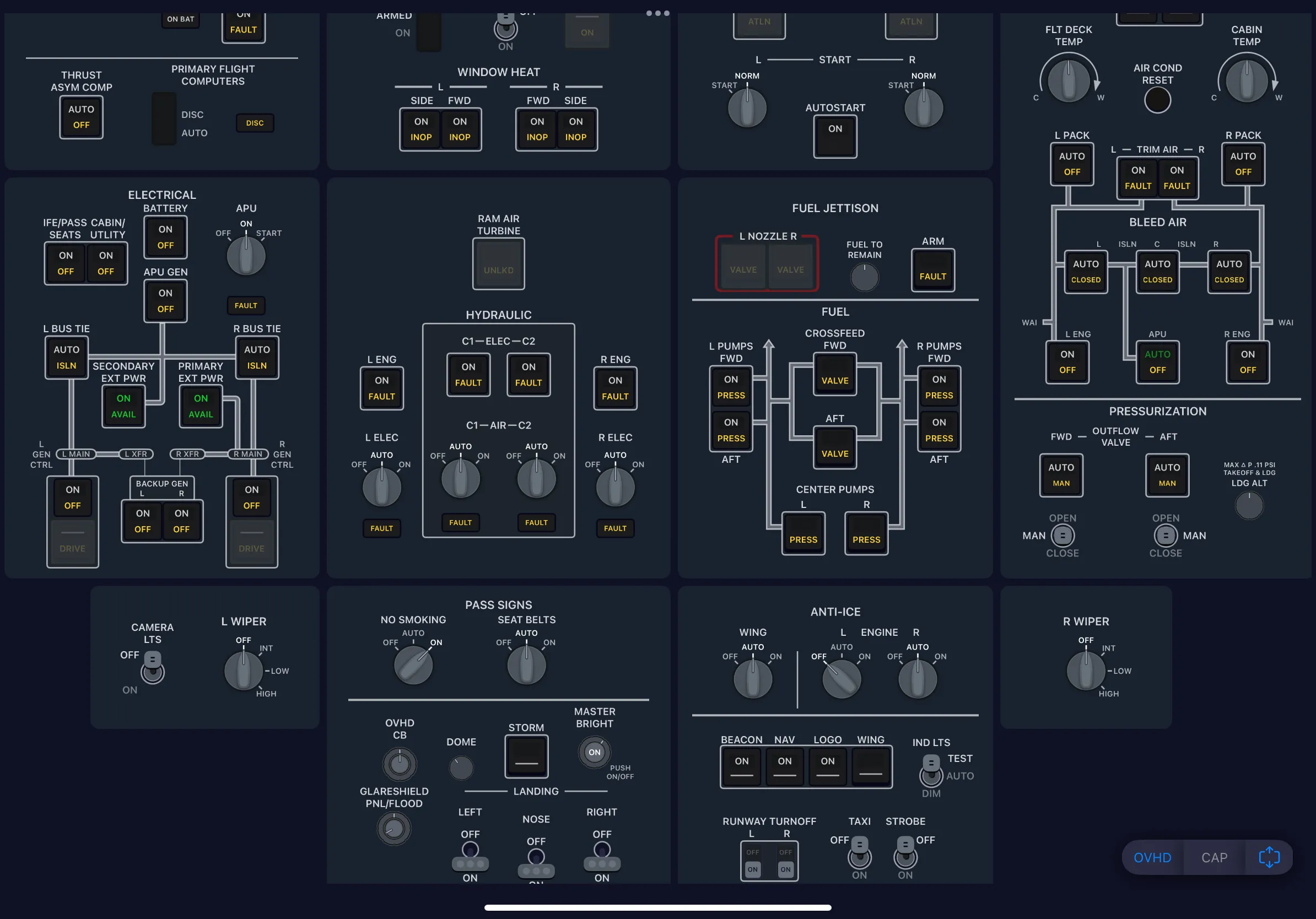 SimFly Pad B777 Premium Panel screenshot 4