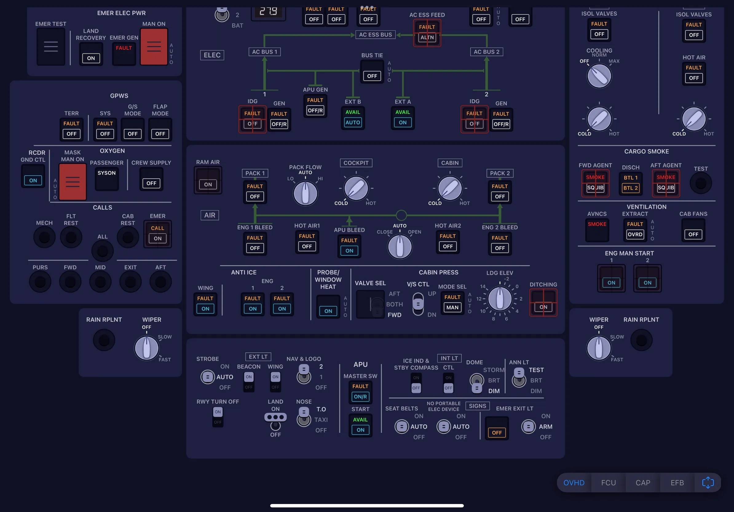 SimFly Pad A330 Premium Panel screenshot 4