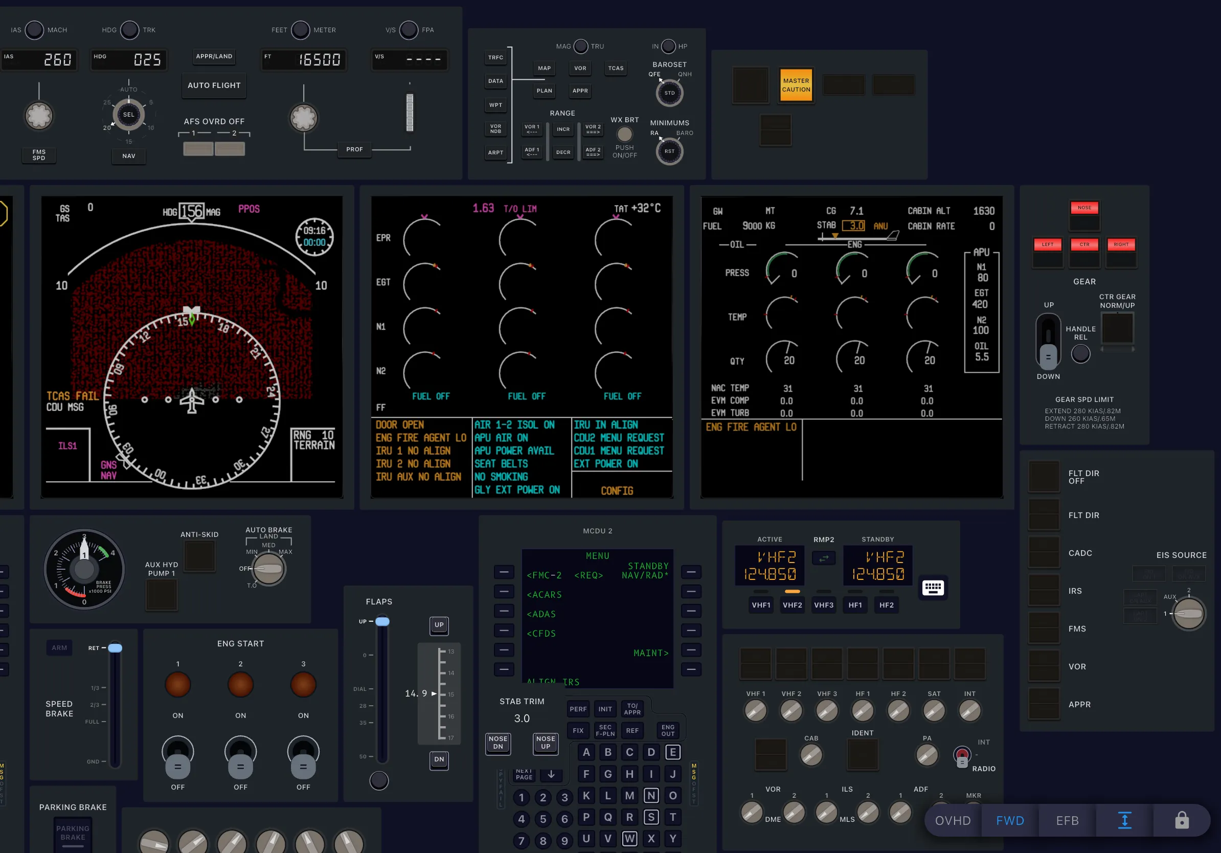 SimFly Pad MD11 Premium Panel screenshot 4