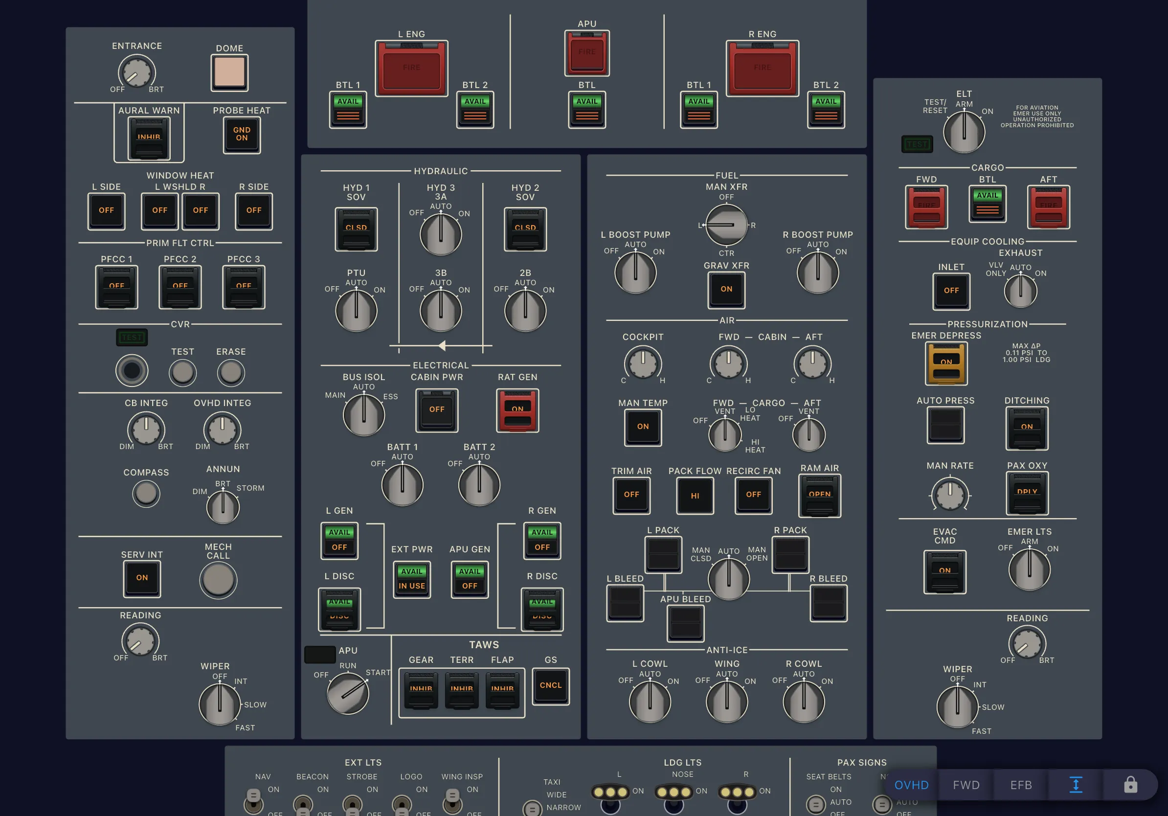 SimFly Pad A220 Premium Panel screenshot 4