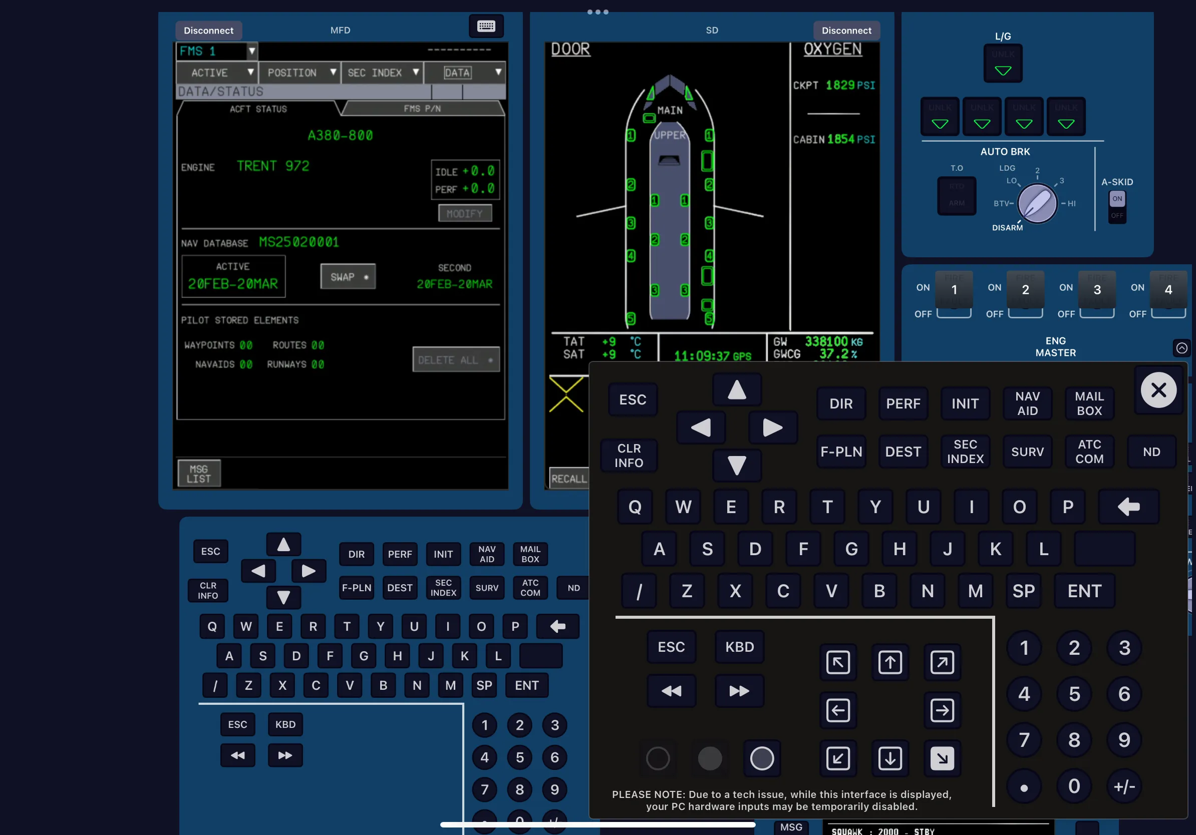 SimFly Pad A380 Premium Panel screenshot 5