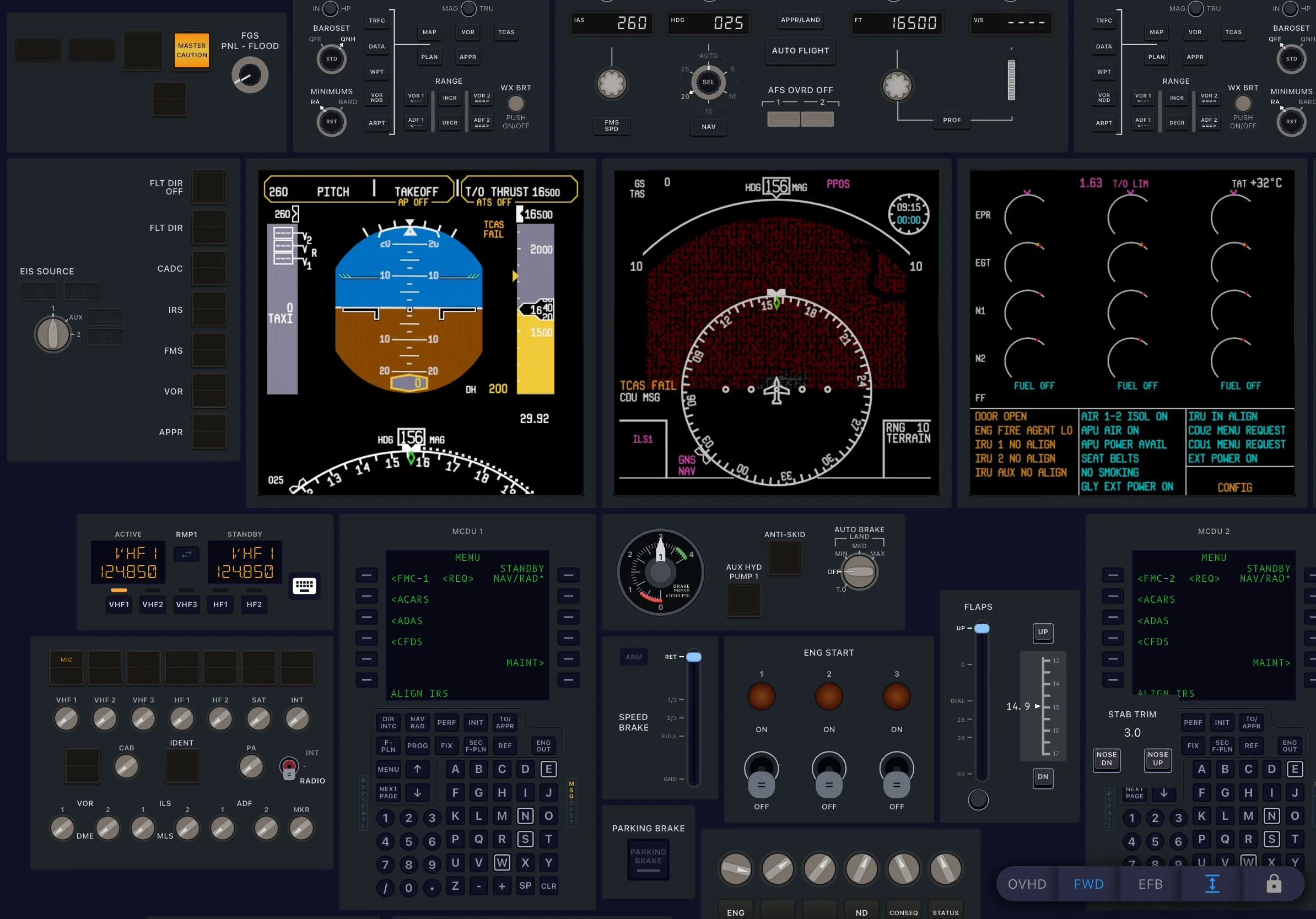 SimFly Pad MD11 Premium Panel screenshot 5
