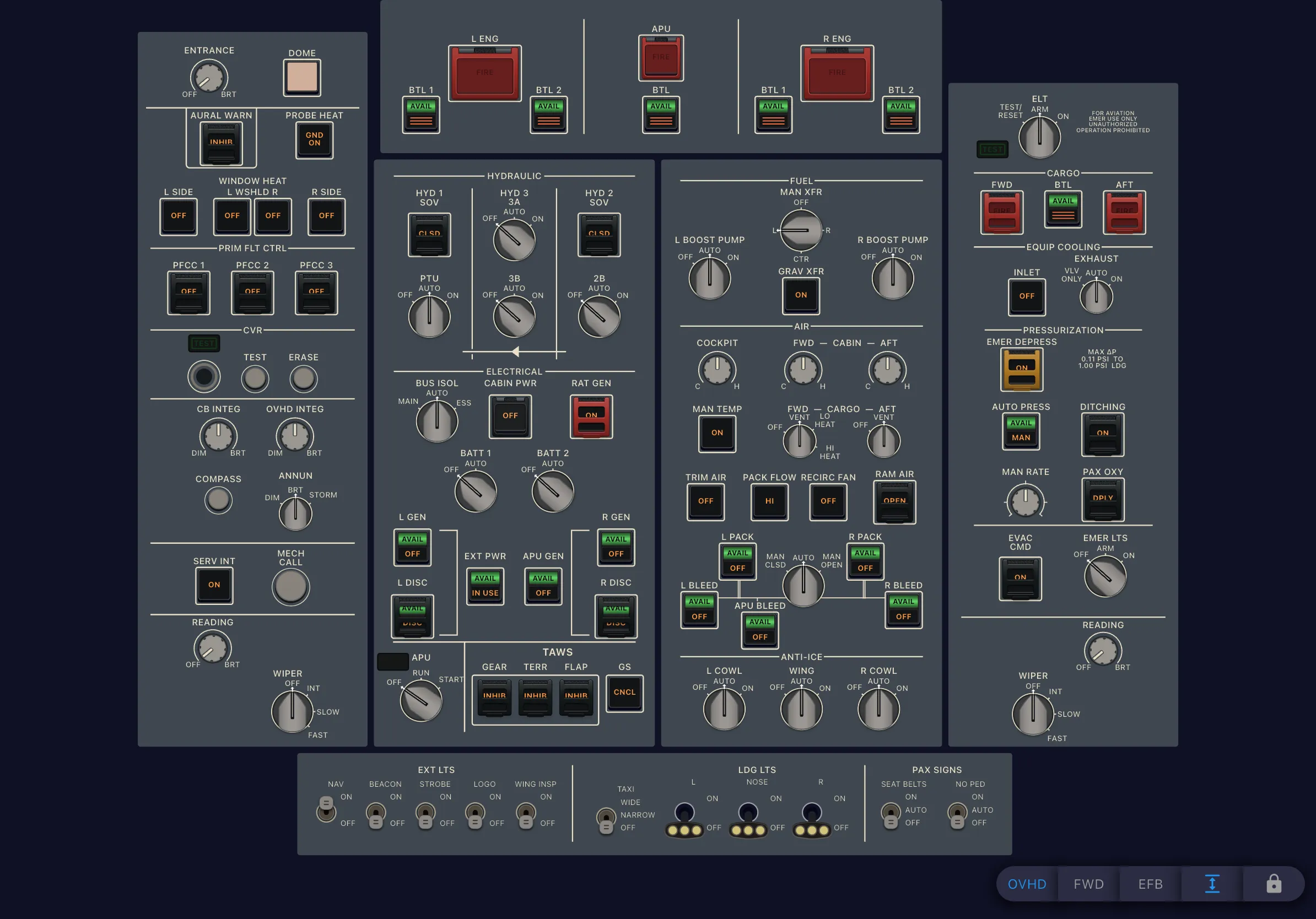 SimFly Pad A220 Premium Panel screenshot 5