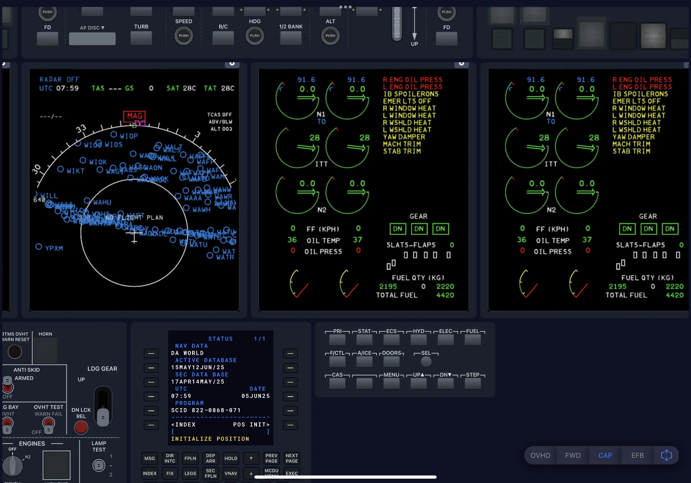 SimFly Pad CRJ Premium Panel screenshot 6
