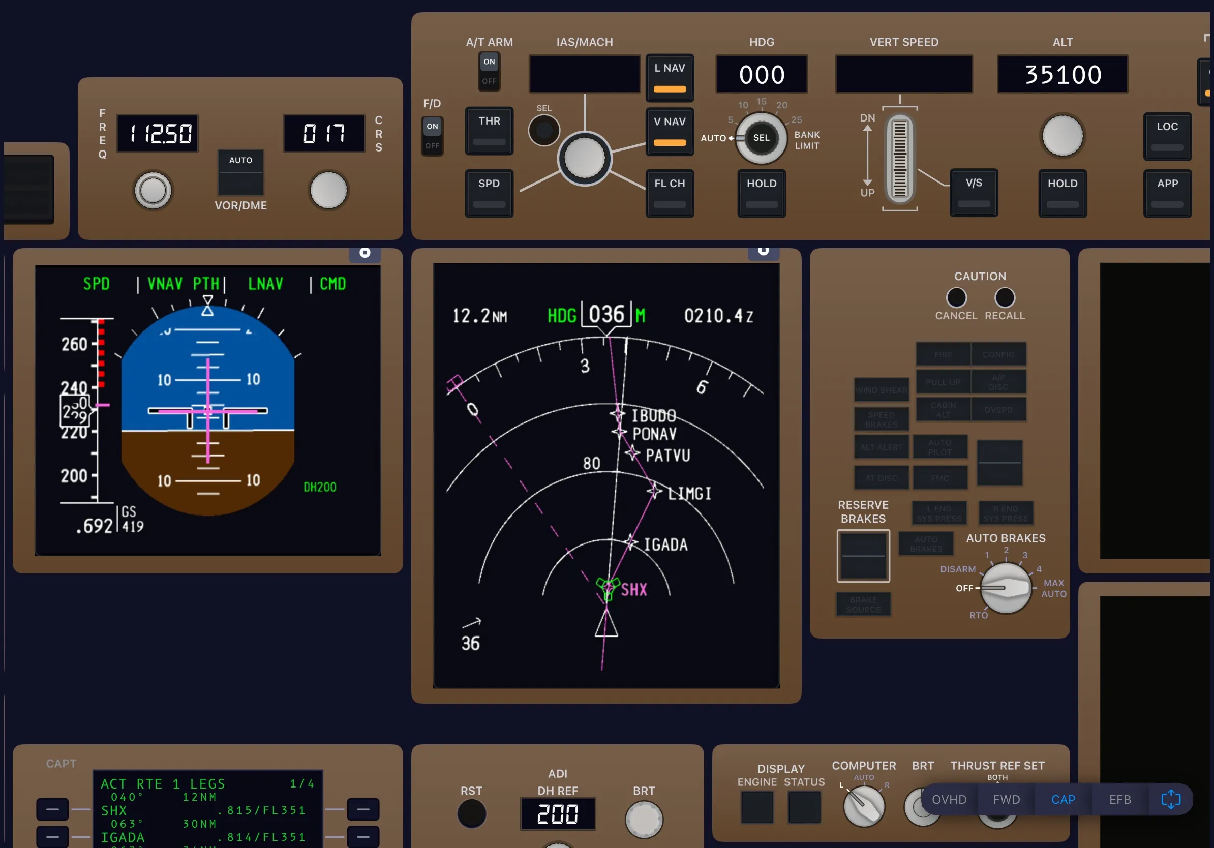 SimFly Pad B757 Premium Panel screenshot 6