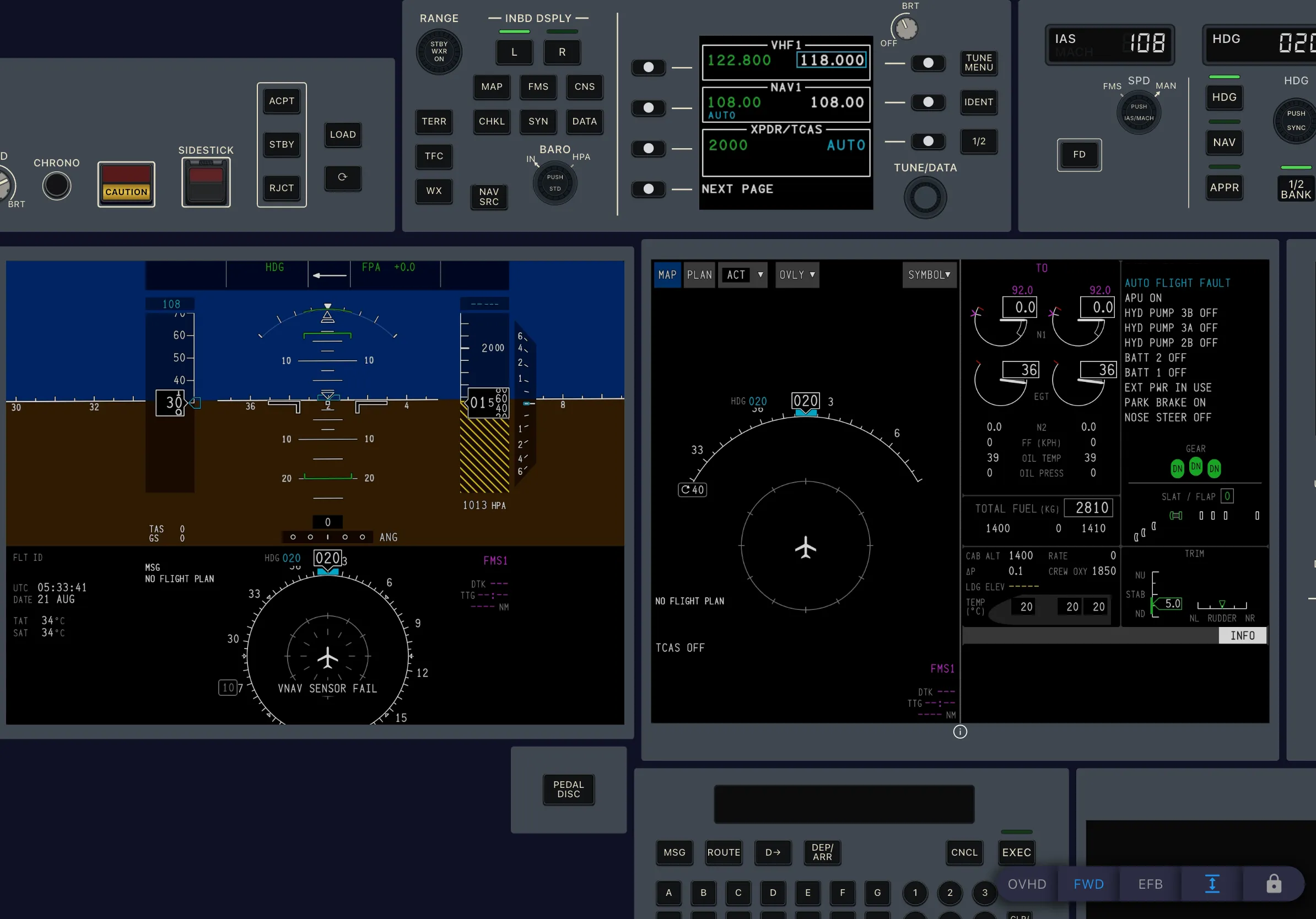 SimFly Pad A220 Premium Panel screenshot 6