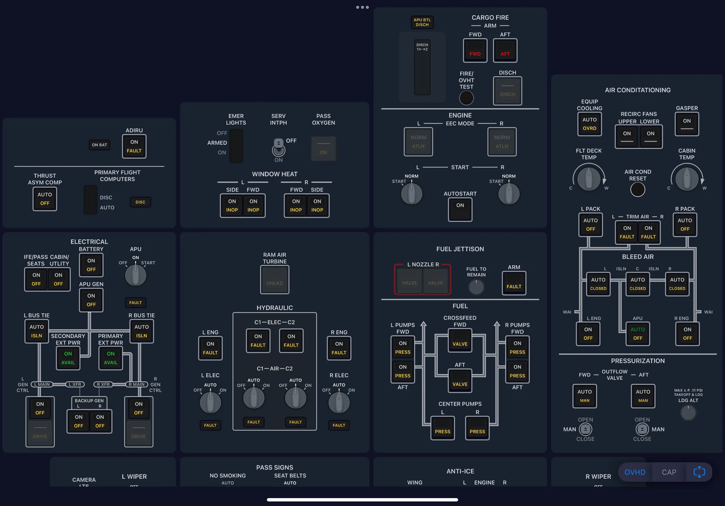 SimFly Pad B777 Premium Panel screenshot 7