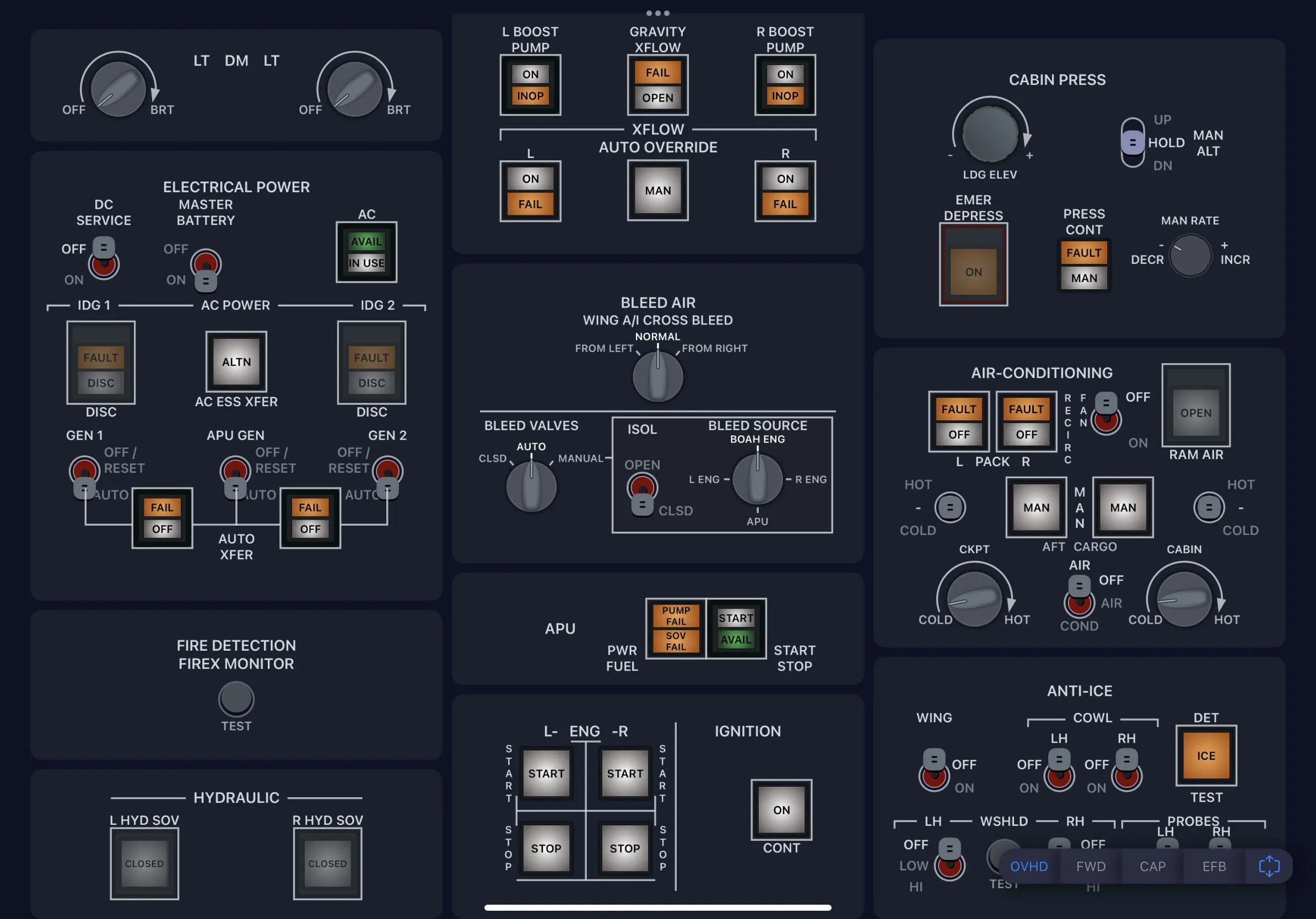 SimFly Pad CRJ Premium Panel screenshot 7