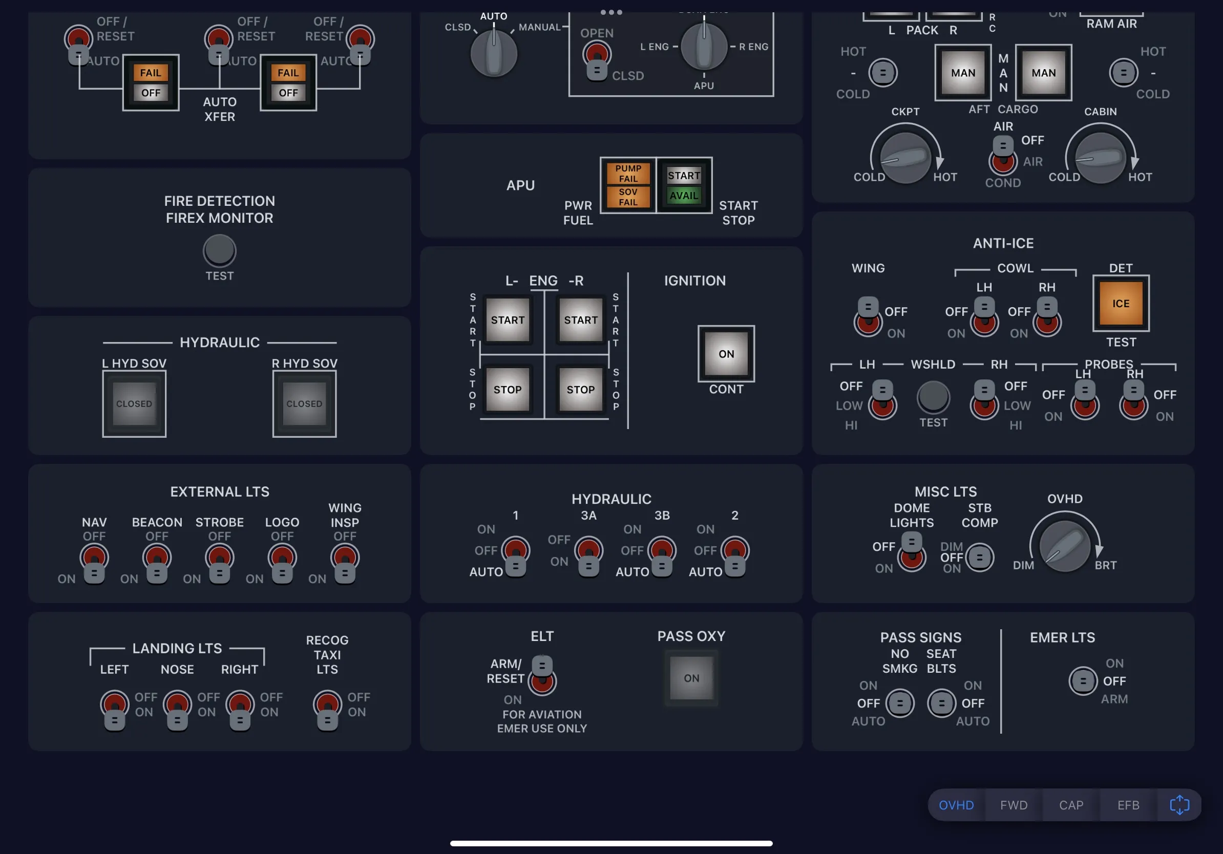 SimFly Pad CRJ Premium Panel screenshot 8