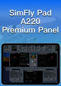 SimFly Pad A220 Premium Panel cover