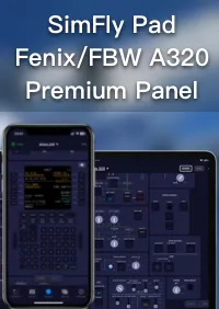 SimFly Pad A320 Premium Panel cover