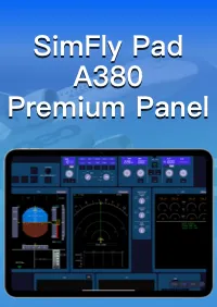 SimFly Pad A380 Premium Panel cover