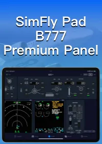 SimFly Pad B777 Premium Panel cover